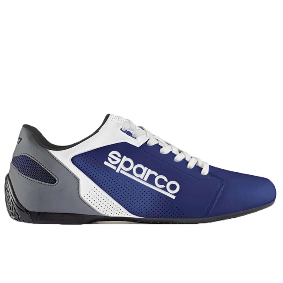 Sneakers Scarpa bassa Sparco SL-17 in pelle leggera Azzurro Bianco 001263..AZBI 