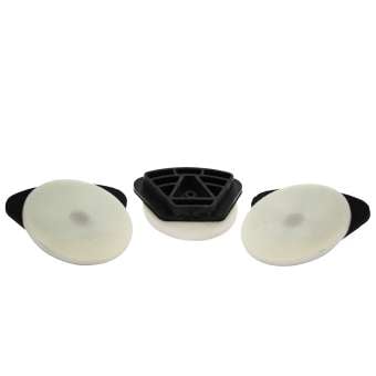 Adattatore Cassani con Velcro diametro 100 mm per platorelli e dischi abrasivi.
