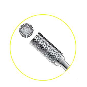 Fraise Diamantée électrodéposée – Tête Ronde 10x35 Mm, Queue 10 Mm, Pour CNC