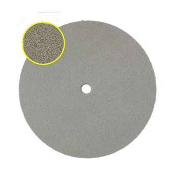Plateau Magic Sponge diam.250 (10") con velcro per lucidatura a umido di marmo, granito, pietra naturale e agglomerati. Realizzati nylon e polvere di diamante, ideale per monospazzola e manettone.