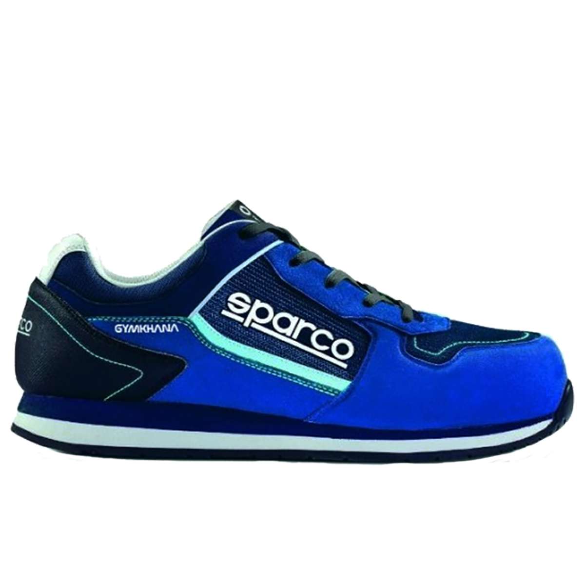 Safety shoes MAN-WOMAN Sparco NITRO S3 SRC Black and light Blue  ultra-lightweight style Running