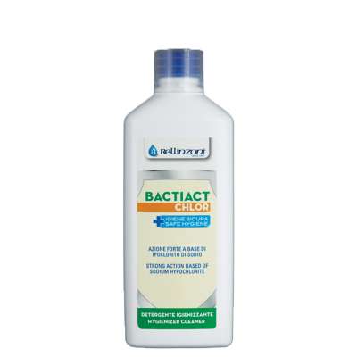 Sanitizing detergent based on sodium hypochlorite Bactiact Chlor