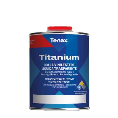 Mastice Titanium Flowing Trasparente Liquido Tenax LT.1